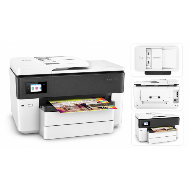 Drukarka A3 HP OfficeJet Pro 7730 / Mała do domu / Tanie Tusze /Scan